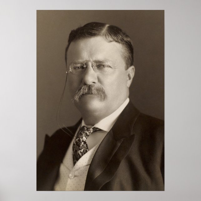 Theodore Roosevelt, 26th U.S. President Poster (Front)