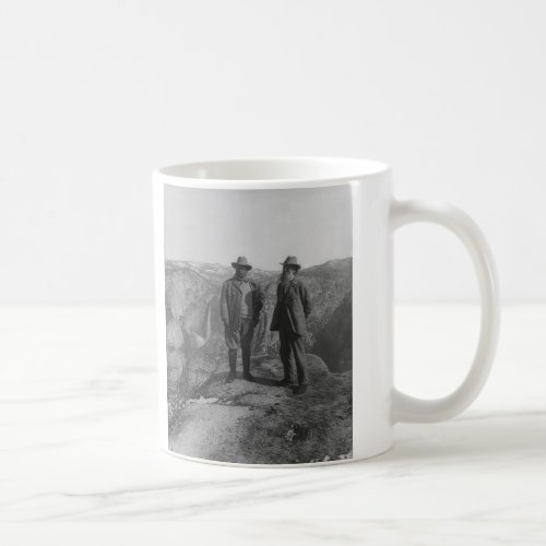 Theodore Roosevelt and John Muir on Glacier Point Coffee Mug