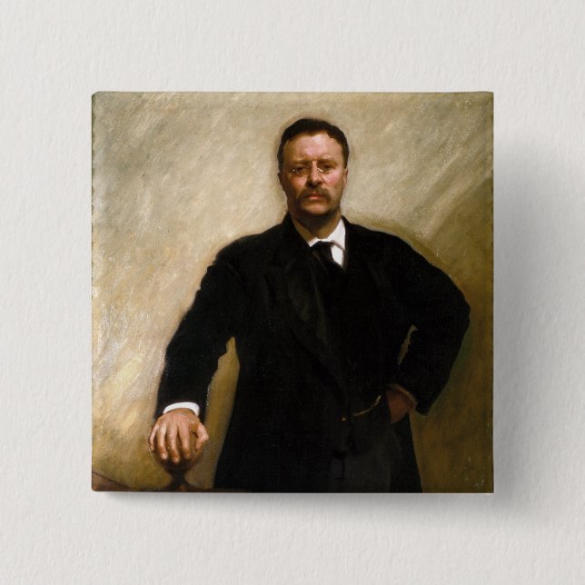 Theodore Roosevelt Button (Front)