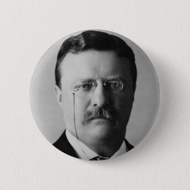 Theodore Roosevelt Button (Front)