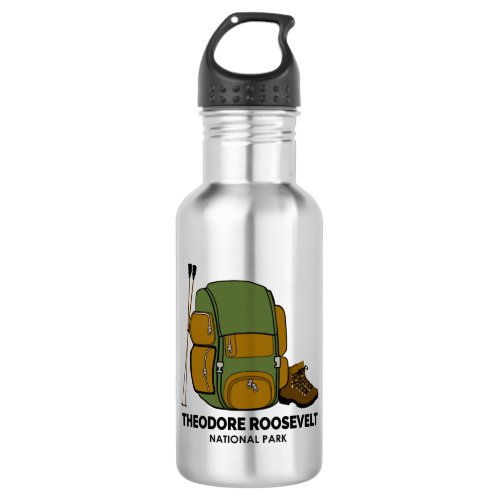Theodore Roosevelt National Park Backpack Stainless Steel Water Bottle