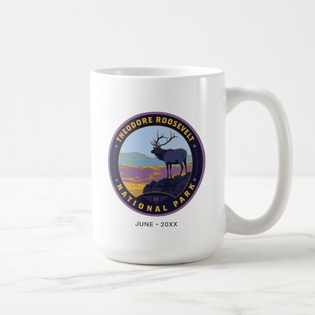 Theodore Roosevelt National Park Coffee Mug (Right)