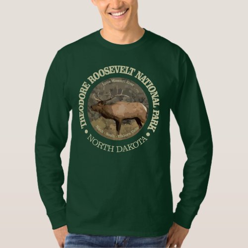 Theodore Roosevelt National Park elk T_Shirt