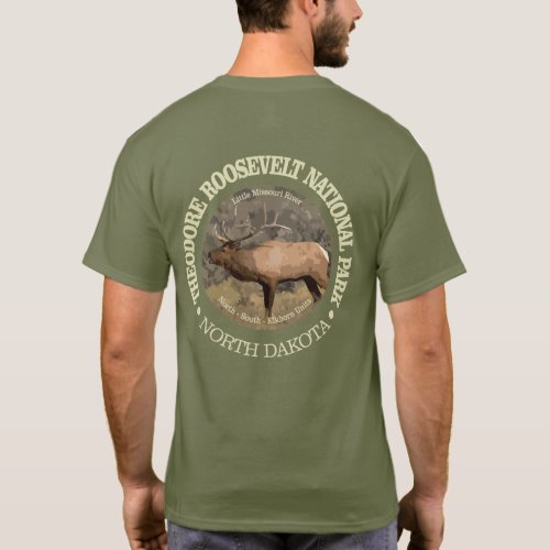 Theodore Roosevelt National Park elk T_Shirt