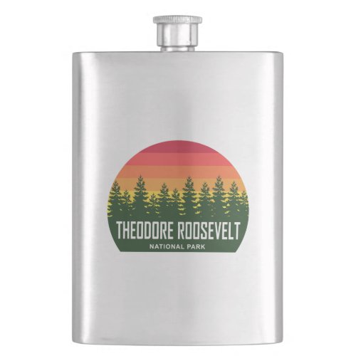 Theodore Roosevelt National Park Flask