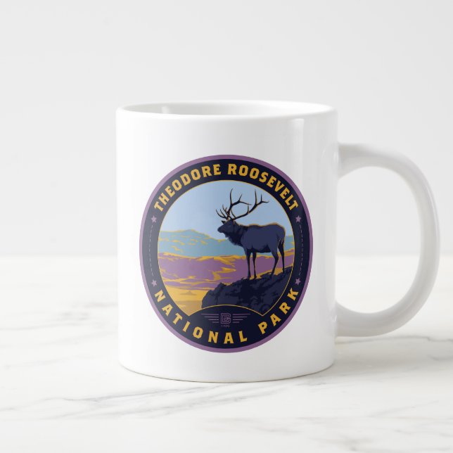 Theodore Roosevelt National Park Giant Coffee Mug (Right)