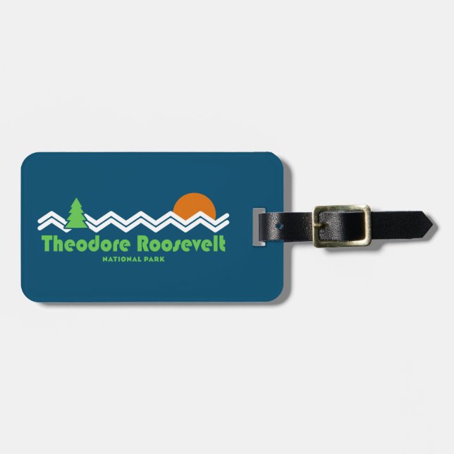 Theodore Roosevelt National Park Luggage Tag (Front Horizontal)
