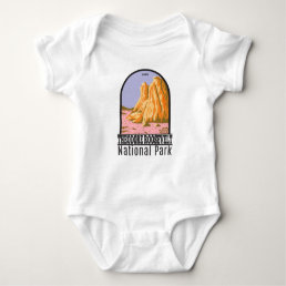 Theodore Roosevelt National Park North Dakota  Baby Bodysuit
