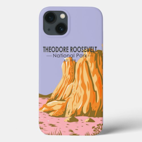 Theodore Roosevelt National Park North Dakota  iPhone 13 Case
