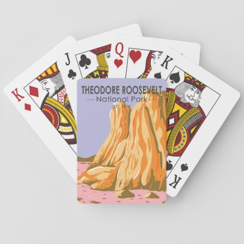 Theodore Roosevelt National Park North Dakota  Poker Cards