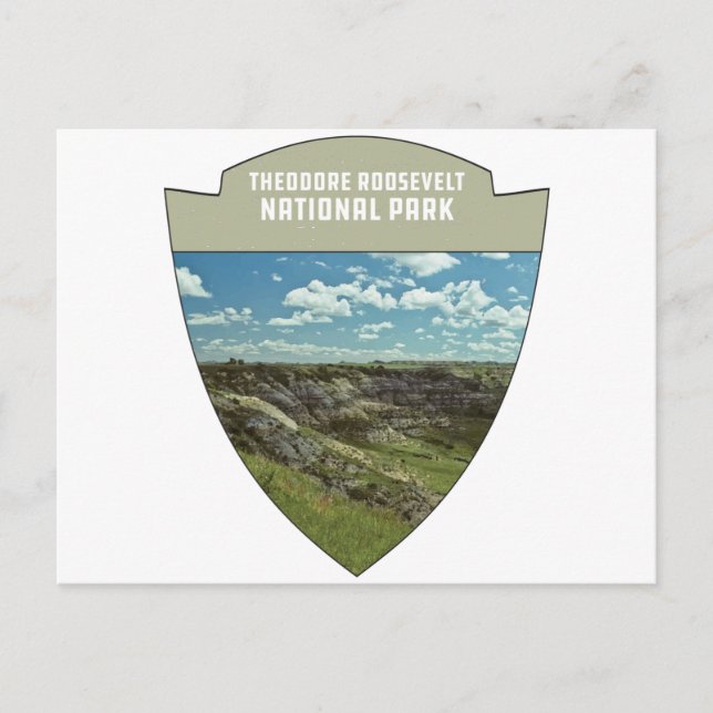 Theodore Roosevelt National Park North Dakota Postcard (Front)