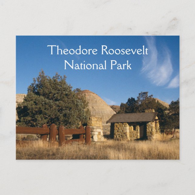 Theodore Roosevelt National Park Postcard (Front)