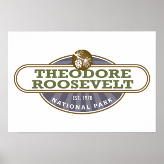 Theodore Roosevelt National Park Poster