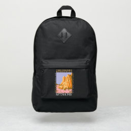 Theodore Roosevelt National Park Retro Distressed Port Authority&#174; Backpack