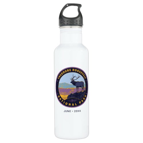 Theodore Roosevelt National Park Stainless Steel Water Bottle