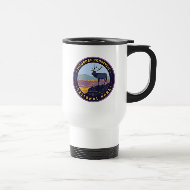 Theodore Roosevelt National Park Travel Mug (Right)
