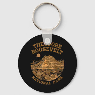Theodore Roosevelt National Park Traveling Nature Keychain