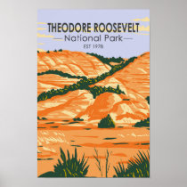 Theodore Roosevelt National Park Vintage 