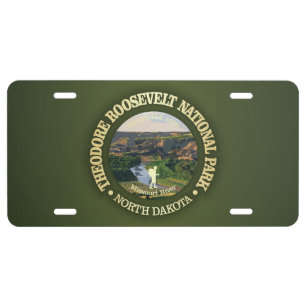 Theodore Roosevelt NP2 License Plate