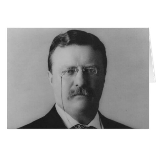 Theodore Roosevelt Portrait Cards (Front Horizontal)
