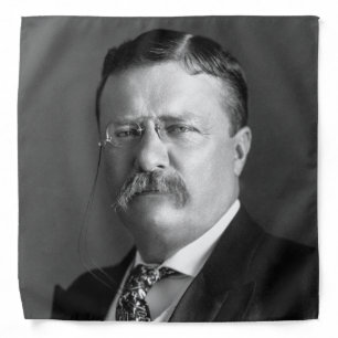 Theodore Roosevelt Teddy President Republican Bandana