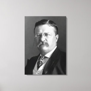 Theodore Roosevelt Teddy President Republican Canvas Print