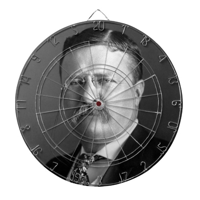 Theodore Roosevelt Teddy President Republican Dart Board (Front)