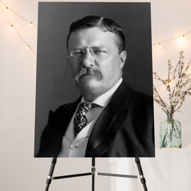Theodore Roosevelt Teddy President Republican Foam Board (In Situ (Stand))