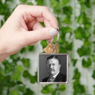 Theodore Roosevelt Teddy President Republican Keychain