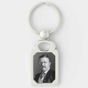 Theodore Roosevelt Teddy President Republican Keychain
