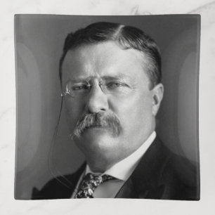 Theodore Roosevelt Teddy President Republican Trinket Tray