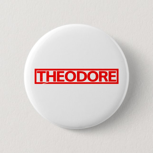 Theodore Stamp Button (Front)