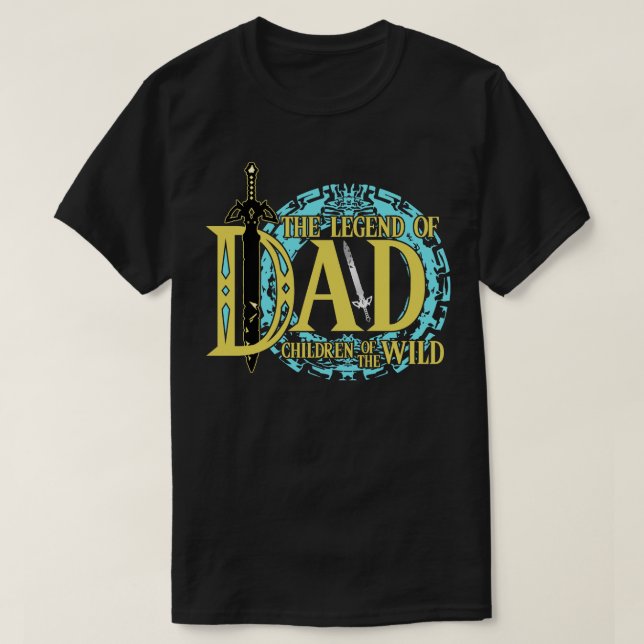 TheOf Dad Children Of The Wild Fathers Day T-Shirt (Design Front)