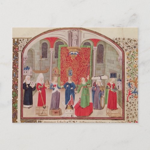 Theological and Cardinal Virtues Postcard