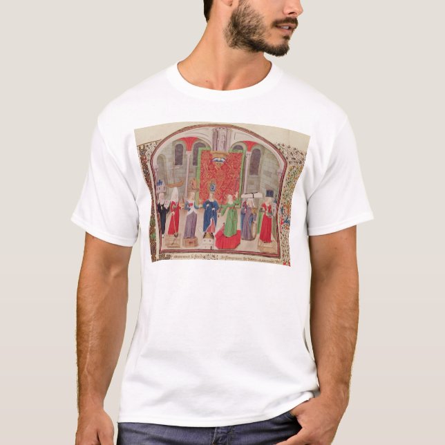 Theological and Cardinal Virtues T-Shirt (Front)