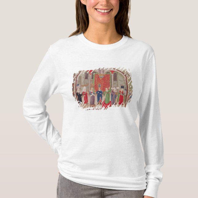 Theological and Cardinal Virtues T-Shirt (Front)