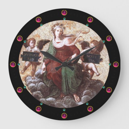 THEOLOGY LARGE CLOCK