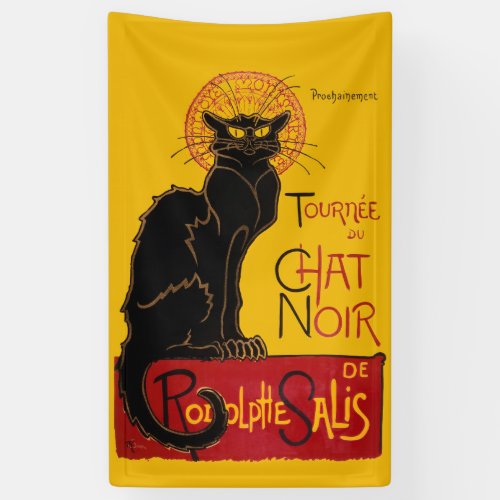 Theophile Steinlen _ Le Chat Noir Vintage Banner