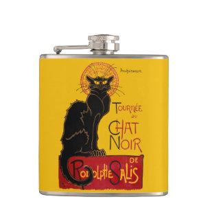 Theophile Steinlen - Le Chat Noir Vintage Flask