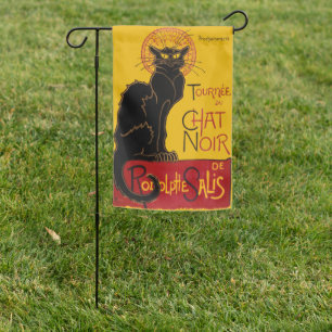 Theophile Steinlen - Le Chat Noir Vintage Garden Flag
