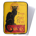 Theophile Steinlen - Le Chat Noir Vintage Laptop Sleeve<br><div class="desc">Vintage poster for a tour of Le Chat Noir (Black Cat) - Theophile Alexandre Steinlen,  1896</div>
