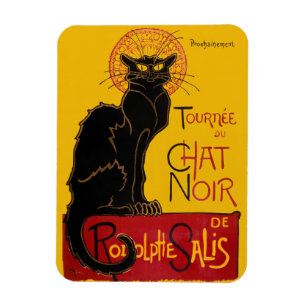 Theophile Steinlen - Le Chat Noir Vintage Magnet
