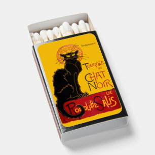 Theophile Steinlen - Le Chat Noir Vintage Matchboxes