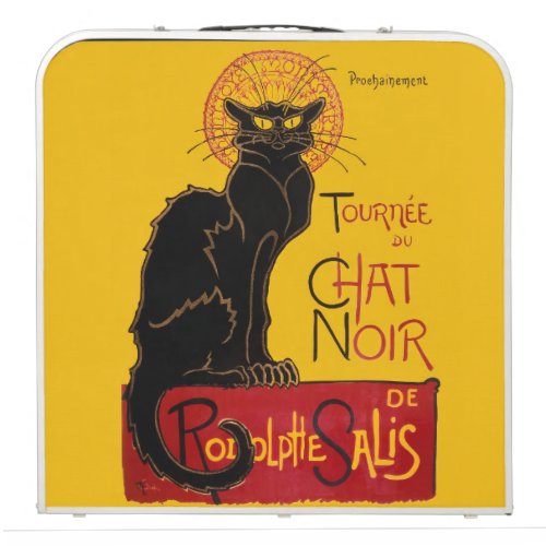 Theophile Steinlen _ Le Chat Noir Vintage Poster Beer Pong Table