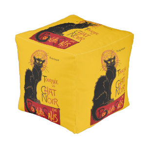 Theophile Steinlen - Le Chat Noir Vintage Pouf