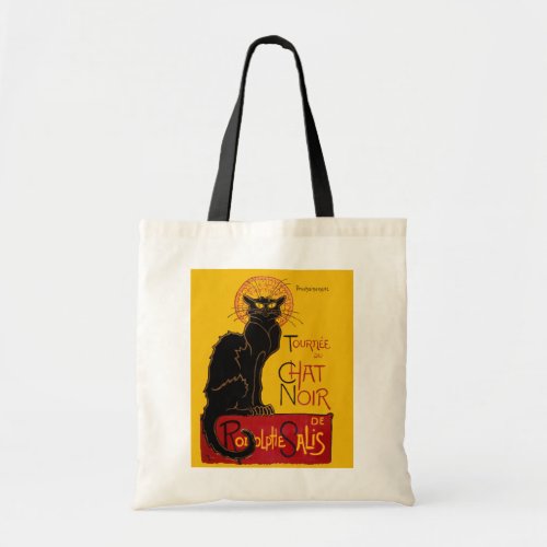 Theophile Steinlen _ Le Chat Noir Vintage Tote Bag