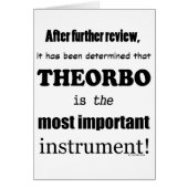 Theorbo  Most Important Instrument (Front)