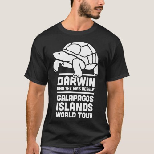 Theory of Evolution  Atheism  Charles Darwin T_Shirt