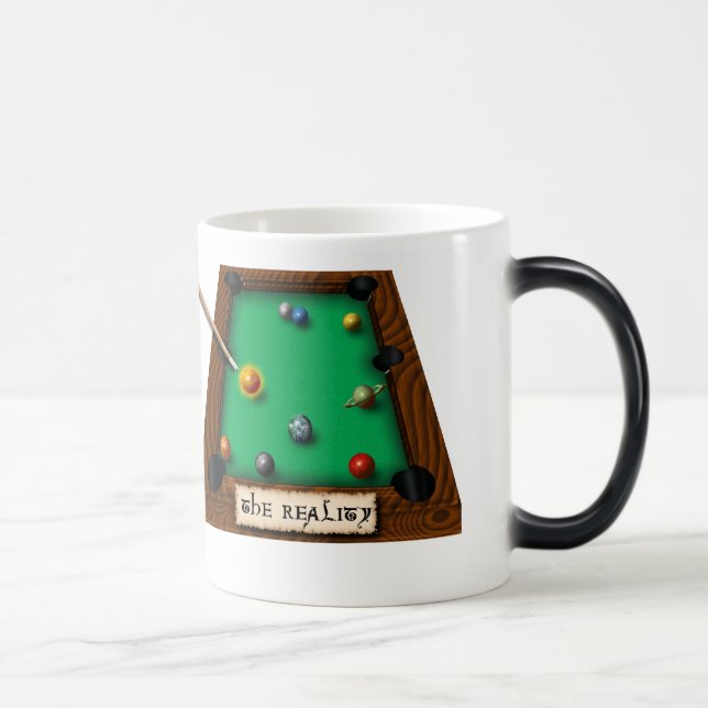 Theory v/s Reality Color Morph Mug (Right)