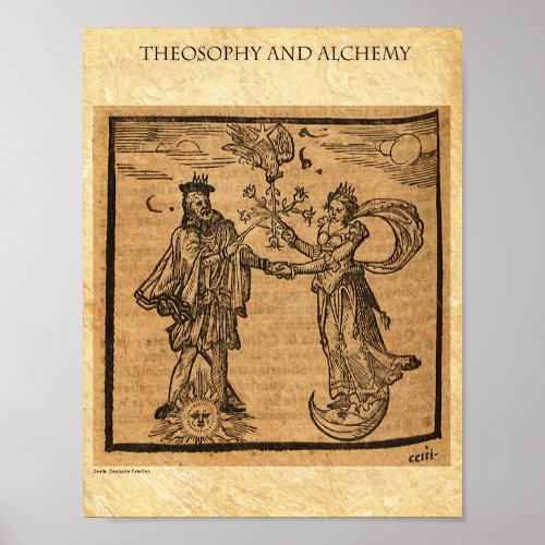 THEOSOPHY and ALCHEMY Poster